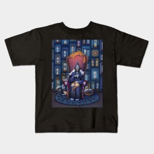 Death and cats Kids T-Shirt